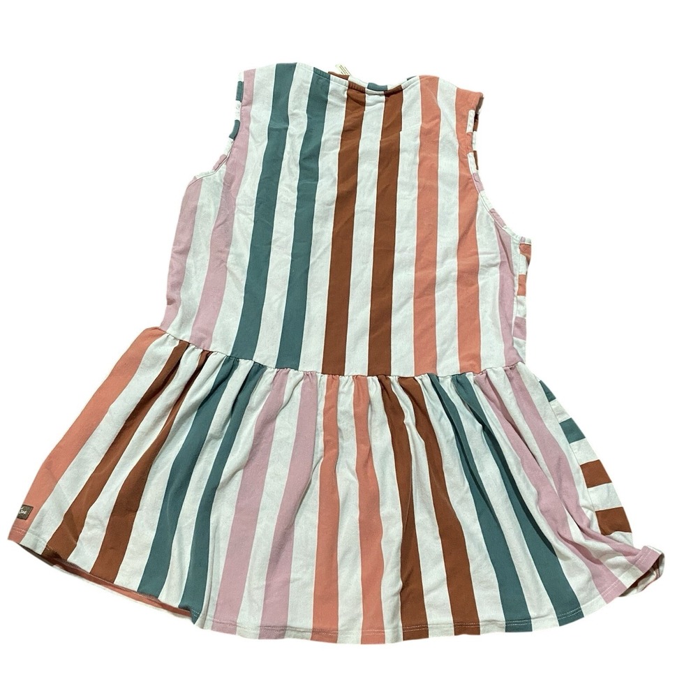 Matilda Jane Top‎ Womens Med Striped Wonderment Darling Day Peplum Tank Top - Picture 2 of 4